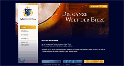 Desktop Screenshot of masterofbeer.org